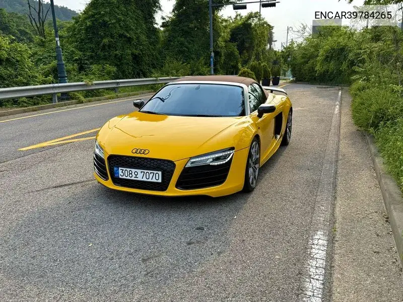 R8 5.2 V10 Spider VIN: ENCAR39784265 Lot: 39784265