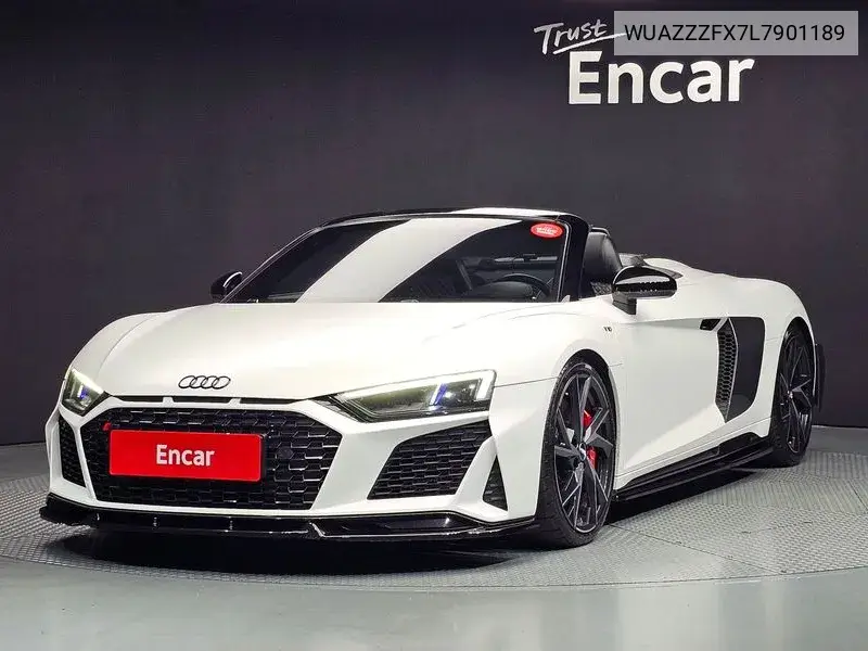 R8 (4S) 5.2 V10 Spider VIN: WUAZZZFX7L7901189 Lot: 39396219
