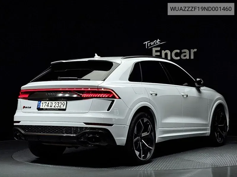 Rsq8 (4M) 4.0 Tfsi Quattro VIN: WUAZZZF19ND001460 Lot: 38511359
