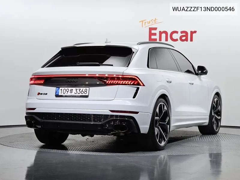 Rsq8 (4M)4.0 Tfsi Quattro VIN: WUAZZZF13ND000546 Lot: 38540419