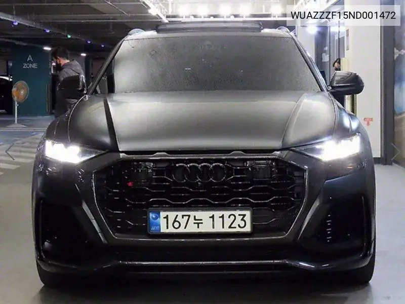 Rsq8 (4M) 4.0 Tfsi Quattro VIN: WUAZZZF15ND001472 Lot: 39554327