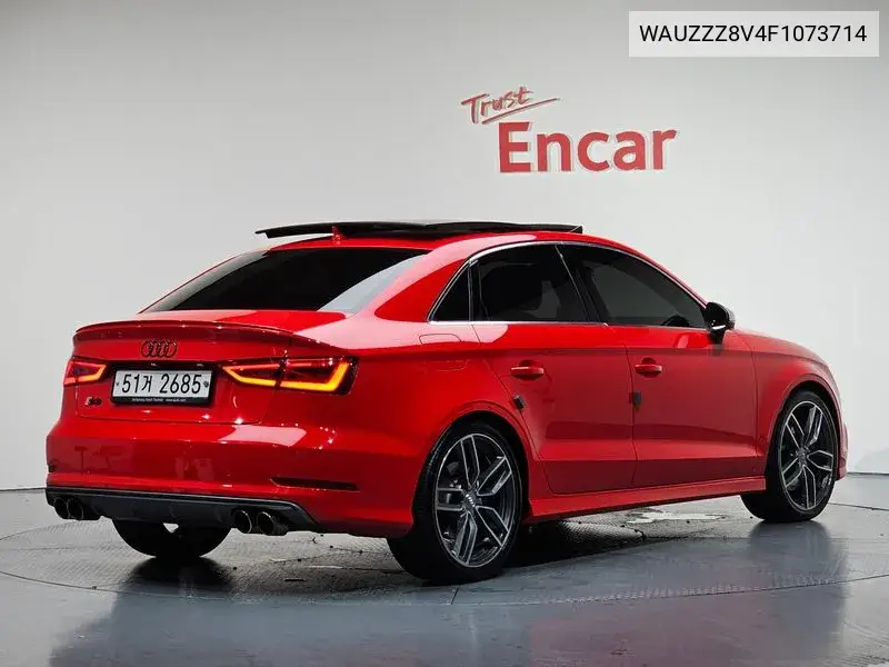 S3 2.0 Tfsi Quattro 8V VIN: WAUZZZ8V4F1073714 Lot: 40029852