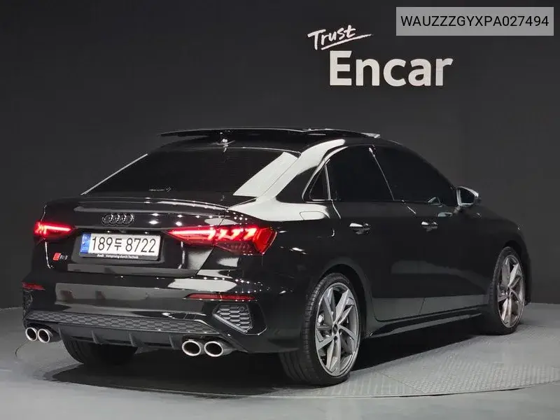 S3 (8Y) 2.0 Tfsi Quattro VIN: WAUZZZGYXPA027494 Lot: 39672254
