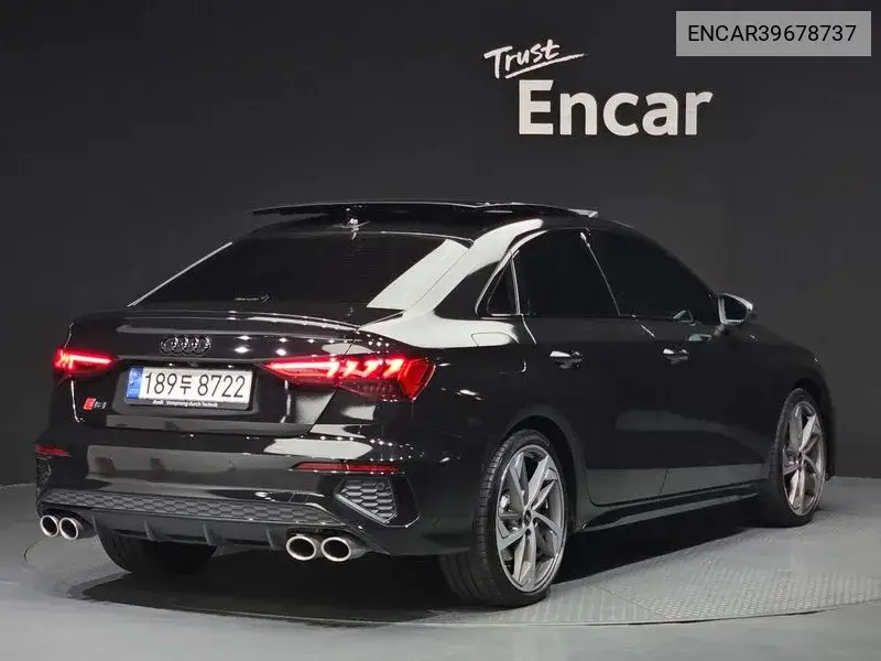 S3 (8Y) 2.0 Tfsi Quattro VIN: ENCAR39678737 Lot: 39678737