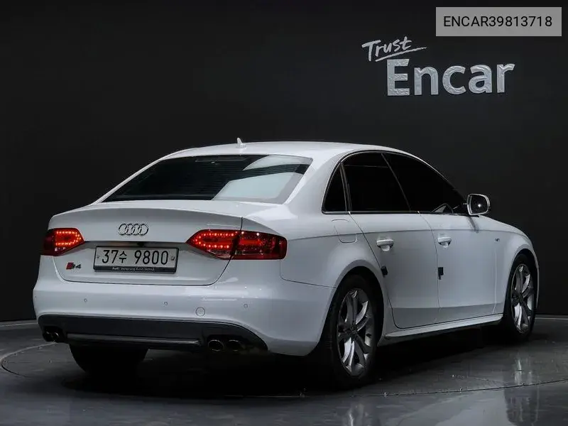 New S4 3.0 Tfsi Quattro B8 VIN: ENCAR39813718 Lot: 39813718