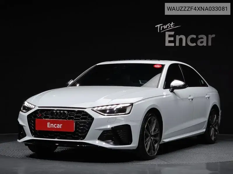 S4 (B9) 3.0 Tfsi Quattro VIN: WAUZZZF4XNA033081 Lot: 39499167