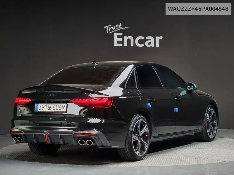 S4 (B9) 3.0 Tfsi Quattro VIN: WAUZZZF45PA004848 Lot: 39598244