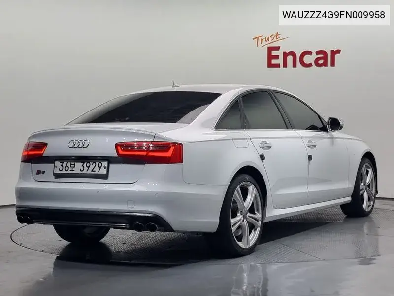 S6 4.0 Tfsi Quattro C7 VIN: WAUZZZ4G9FN009958 Lot: 39368213
