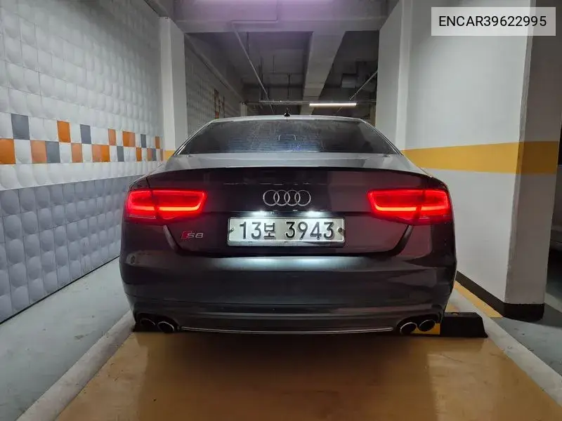 S8 4.0 Tfsi Quattro D4 VIN: ENCAR39622995 Lot: 39622995