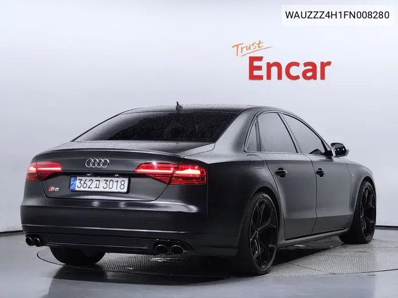S8 4.0 Tfsi Quattro D4 VIN: WAUZZZ4H1FN008280 Lot: 40070494
