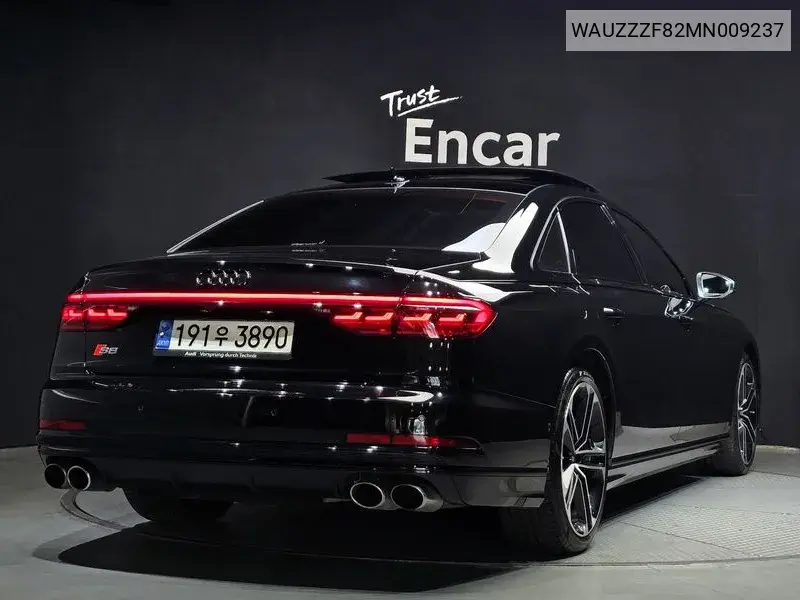 S8 (D5) 4.0 Tfsi Quattro Lwb VIN: WAUZZZF82MN009237 Lot: 39201448