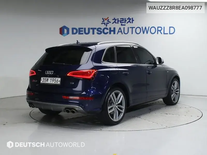 Sq5 3.0 Tdi Quattro 8R VIN: WAUZZZ8R8EA098777 Lot: 39709371