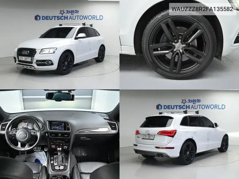 Sq5 3.0 Tdi Quattro 8R VIN: WAUZZZ8R2FA135582 Lot: 38955552