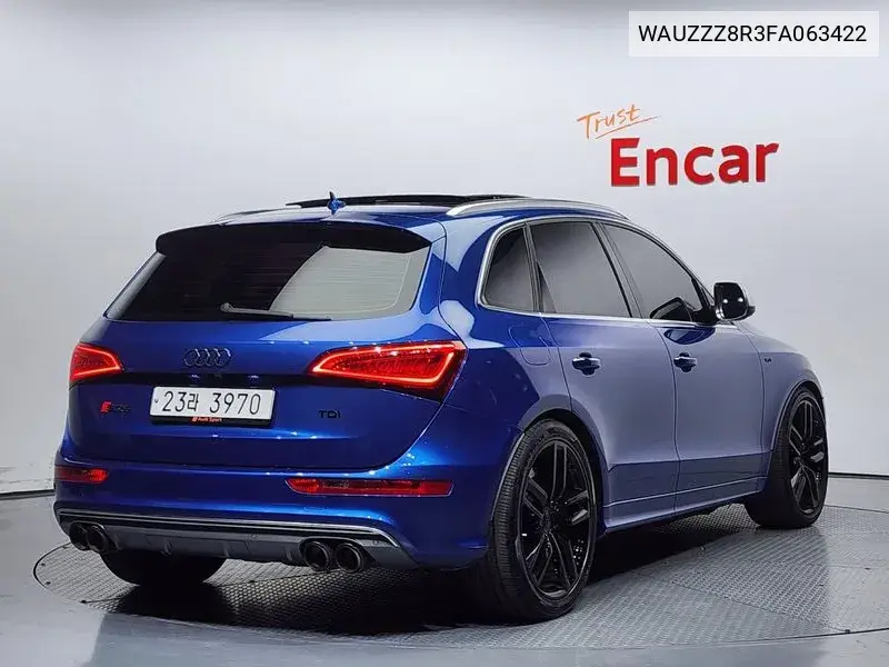 Sq5 3.0 Tdi Quattro 8R VIN: WAUZZZ8R3FA063422 Lot: 39236122