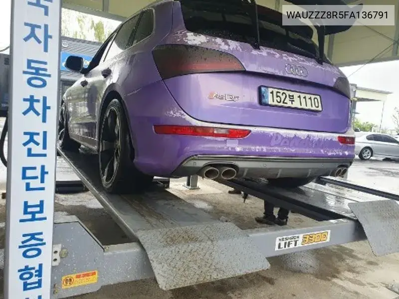 Sq5 3.0 Tdi Quattro 8R VIN: WAUZZZ8R5FA136791 Lot: 39501258