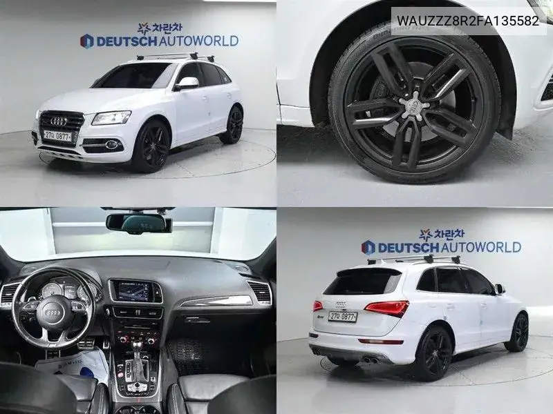 Sq5 3.0 Tdi Quattro 8R VIN: WAUZZZ8R2FA135582 Lot: 39743227