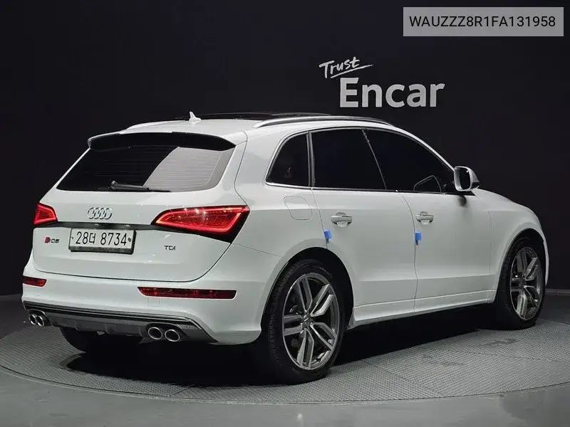 Sq5 3.0 Tdi Quattro 8R VIN: WAUZZZ8R1FA131958 Lot: 39855574
