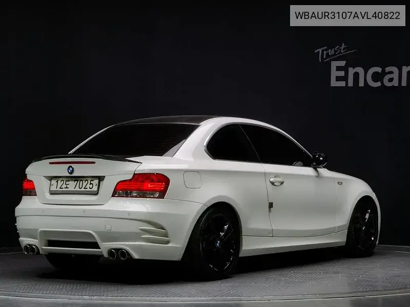1 Series (E82) 120D Coupe Sports VIN: WBAUR3107AVL40822 Lot: 39502206
