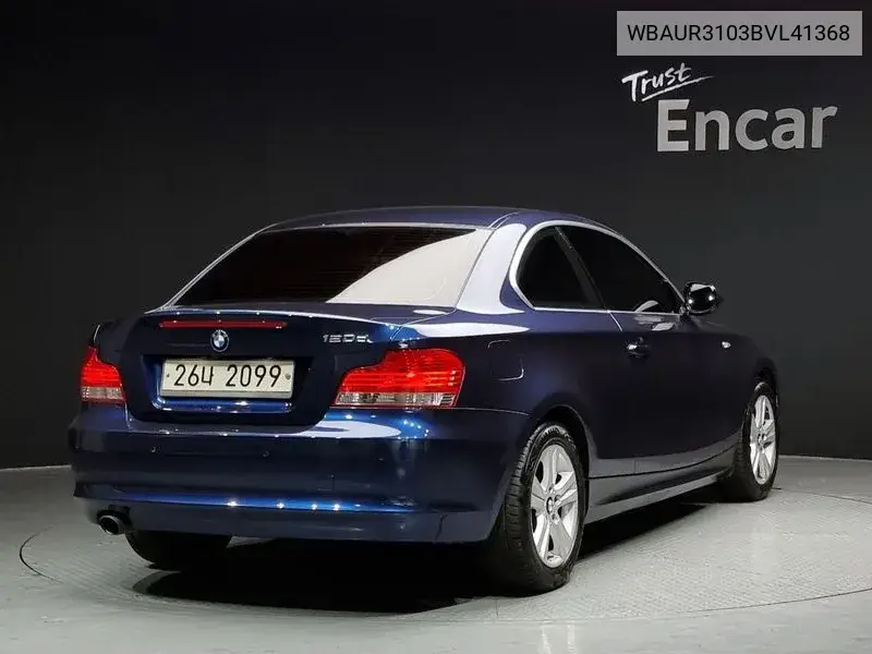 1 Series (E82) 120D Coupe VIN: WBAUR3103BVL41368 Lot: 39121414