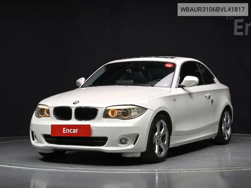 1 Series (E82) 120D Coupe Sports VIN: WBAUR3106BVL41817 Lot: 39620794
