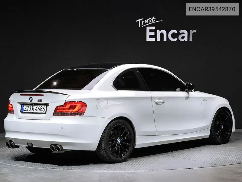 1 Series (E82) 120D Coupe Sports VIN: ENCAR39542870 Lot: 39542870