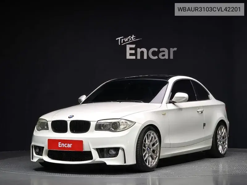 1 Series (E82) 120D Coupe Sports VIN: WBAUR3103CVL42201 Lot: 39624096
