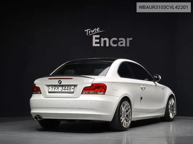 1 Series (E82) 120D Coupe Sports VIN: WBAUR3103CVL42201 Lot: 39624096