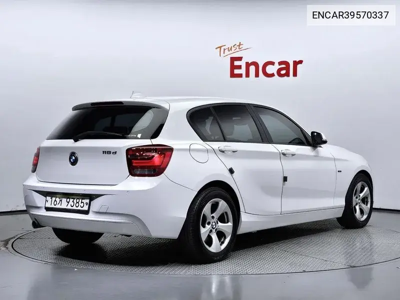 1 Series (F20) 118D Urban Pack 1 5 Door VIN: ENCAR39570337 Lot: 39570337
