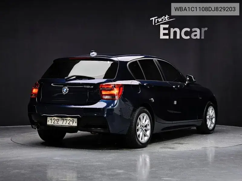 1 Series (F20) 118D Urban 5 Door VIN: WBA1C1108DJ829203 Lot: 39945262