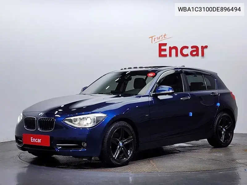 1 Series (F20) 120D Sports Pack 1 5 Door VIN: WBA1C3100DE896494 Lot: 39973095