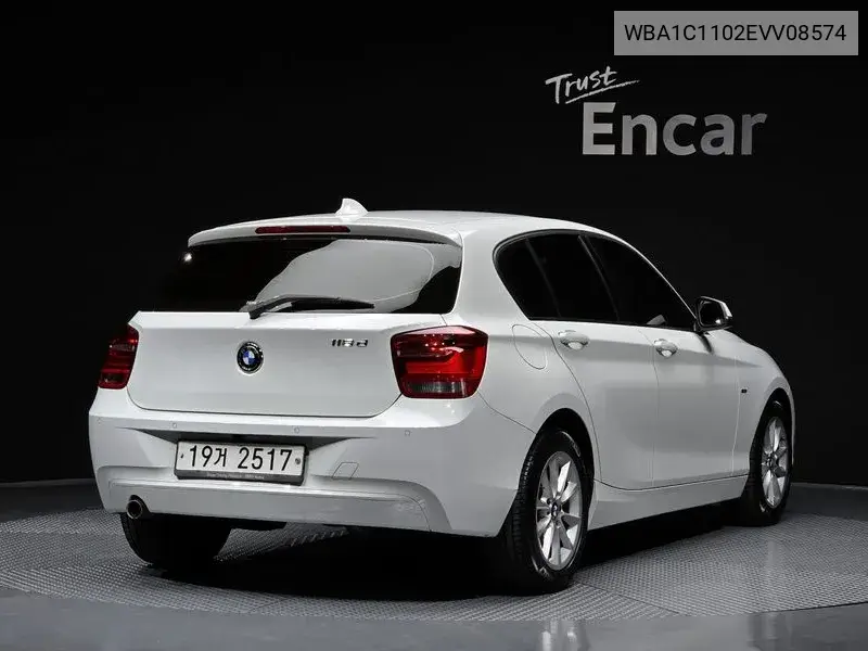 1 Series (F20) 118D Urban Pack 1 5 Door VIN: WBA1C1102EVV08574 Lot: 39557878