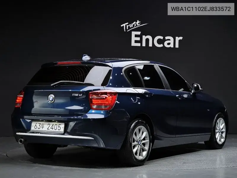 1 Series (F20) 118D Urban Pack 1 5 Door VIN: WBA1C1102EJ833572 Lot: 39852177