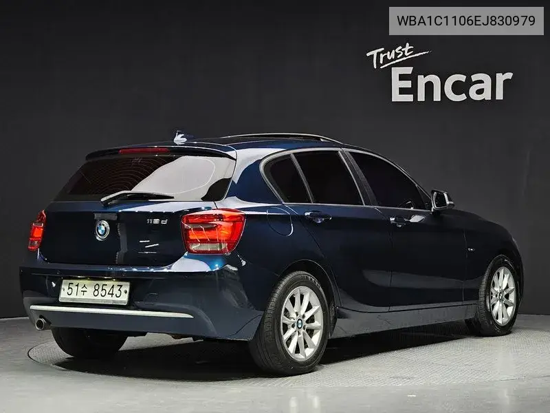 1 Series (F20) 118D Urban 5 Door VIN: WBA1C1106EJ830979 Lot: 39942183