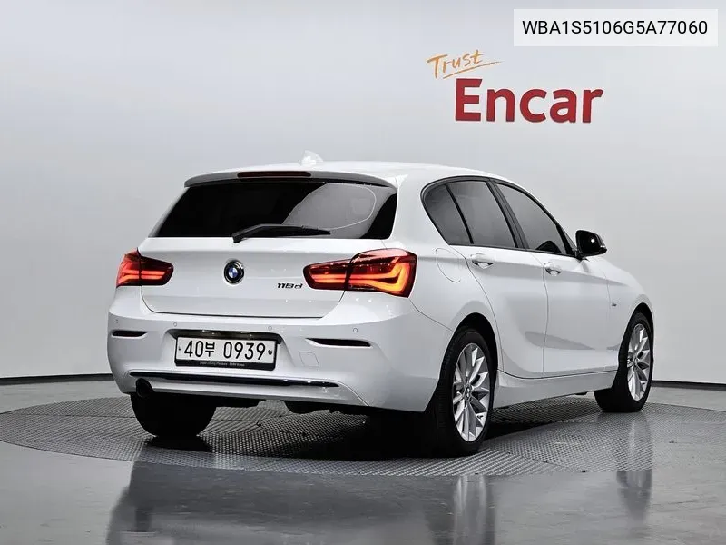 1 Series (F20) 118D Sports 5-Door VIN: WBA1S5106G5A77060 Lot: 38749723