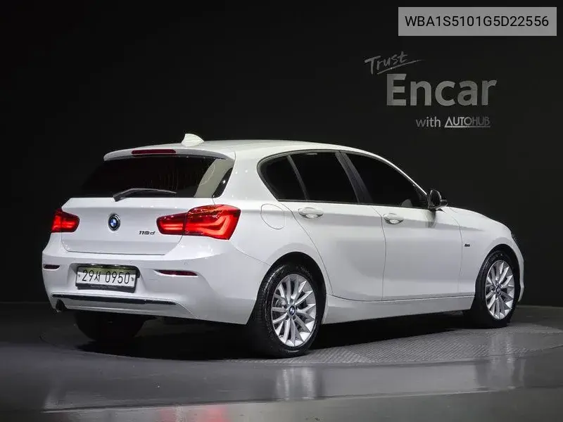 1 Series (F20) 118D Sports 5 Door VIN: WBA1S5101G5D22556 Lot: 39606390