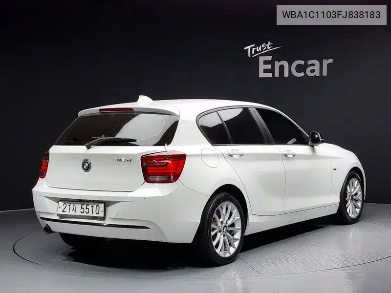 1 Series (F20) 118D Sports 5 Door VIN: WBA1C1103FJ838183 Lot: 39858306