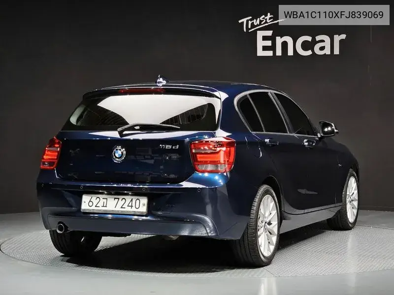1 Series (F20) 118D Sports 5 Door VIN: WBA1C110XFJ839069 Lot: 39946782