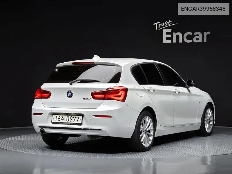 1 Series (F20) 118D Sports 5 Door VIN: ENCAR39958348 Lot: 39958348