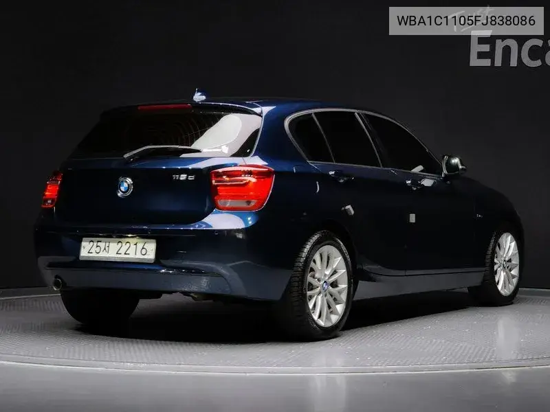 1 Series (F20) 118D Sports 5 Door VIN: WBA1C1105FJ838086 Lot: 40068224
