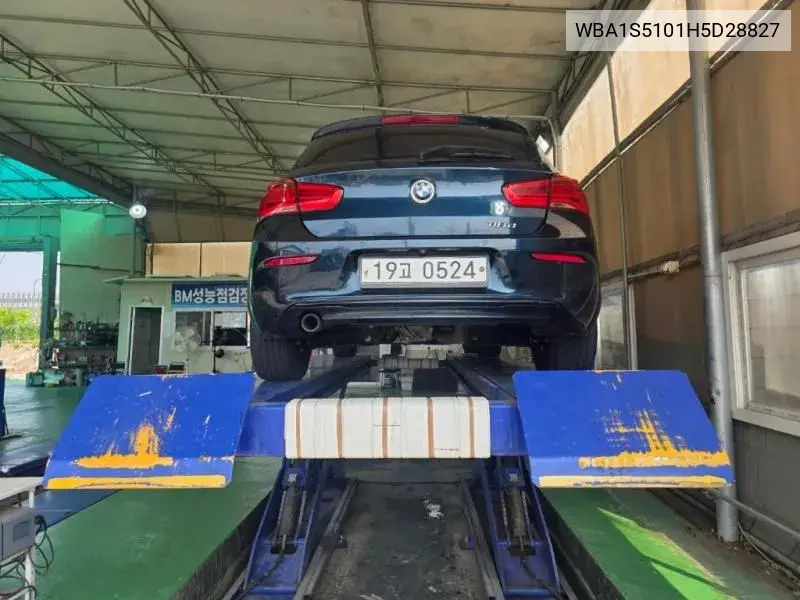 1 Series (F20) 118D Sports 5 Door VIN: WBA1S5101H5D28827 Lot: 39753976