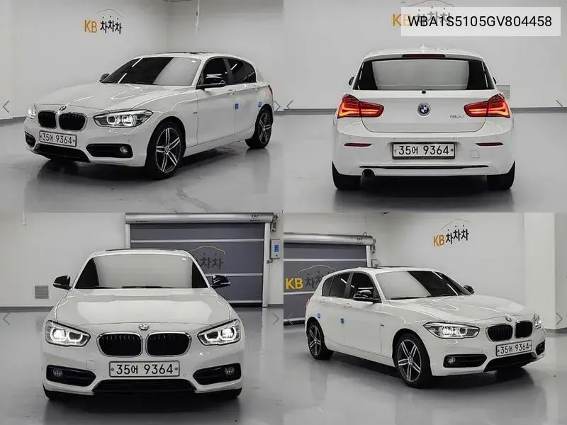 1 Series (F20) 118D Sports 5 Door VIN: WBA1S5105GV804458 Lot: 39843367