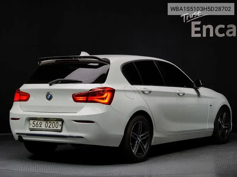 1 Series (F20) 118D Sports 5 Door VIN: WBA1S5103H5D28702 Lot: 39924319