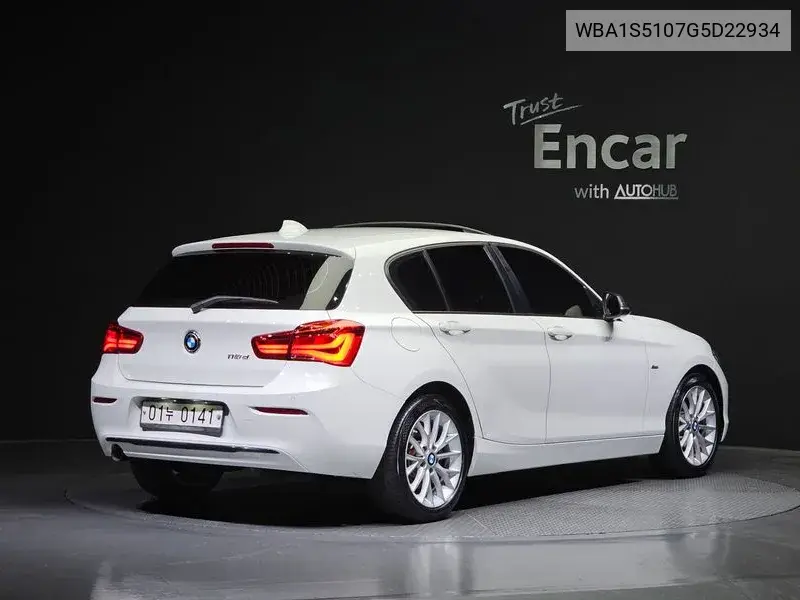 1 Series (F20) 118D Sports 5 Door VIN: WBA1S5107G5D22934 Lot: 39933598
