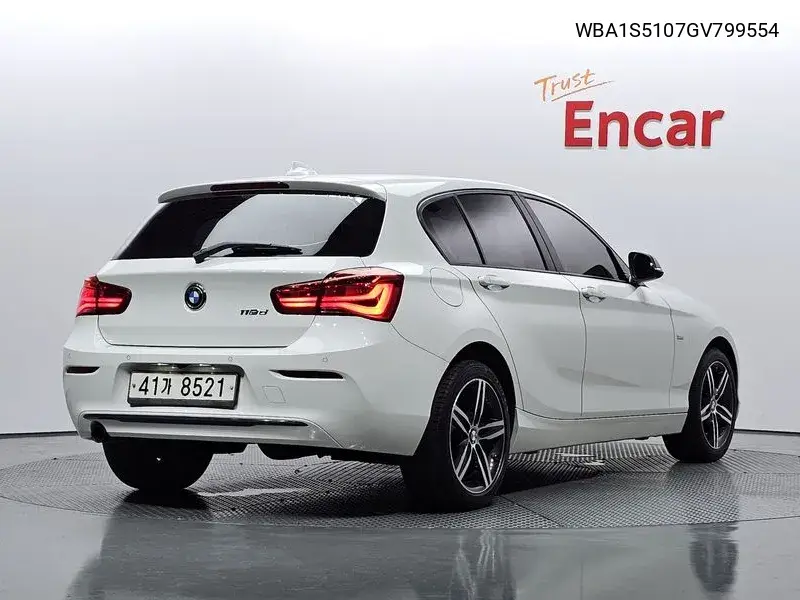 1 Series (F20) 118D Sports 5 Door VIN: WBA1S5107GV799554 Lot: 39984038