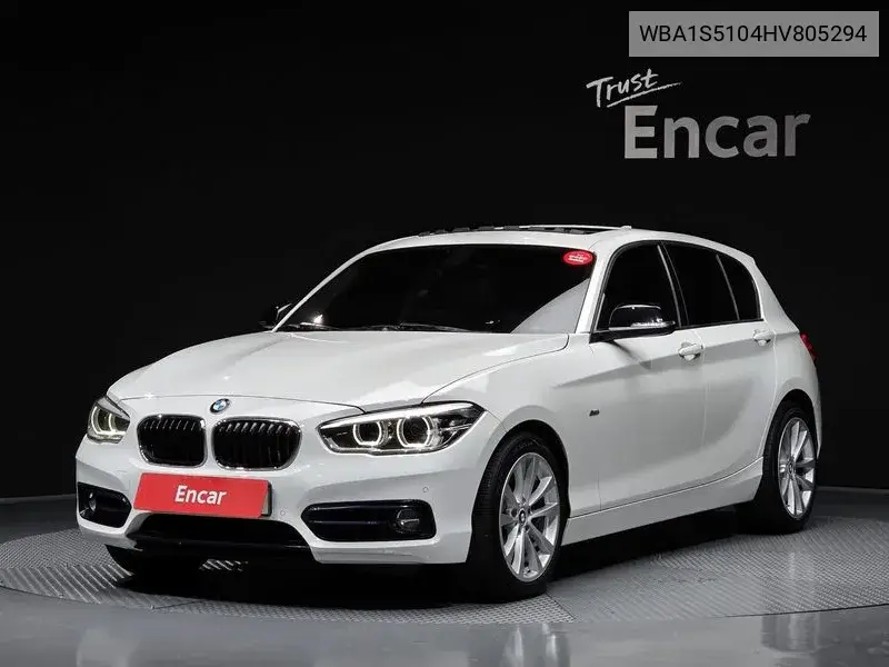 1 Series (F20) 118D Sports 5 Door VIN: WBA1S5104HV805294 Lot: 40012470