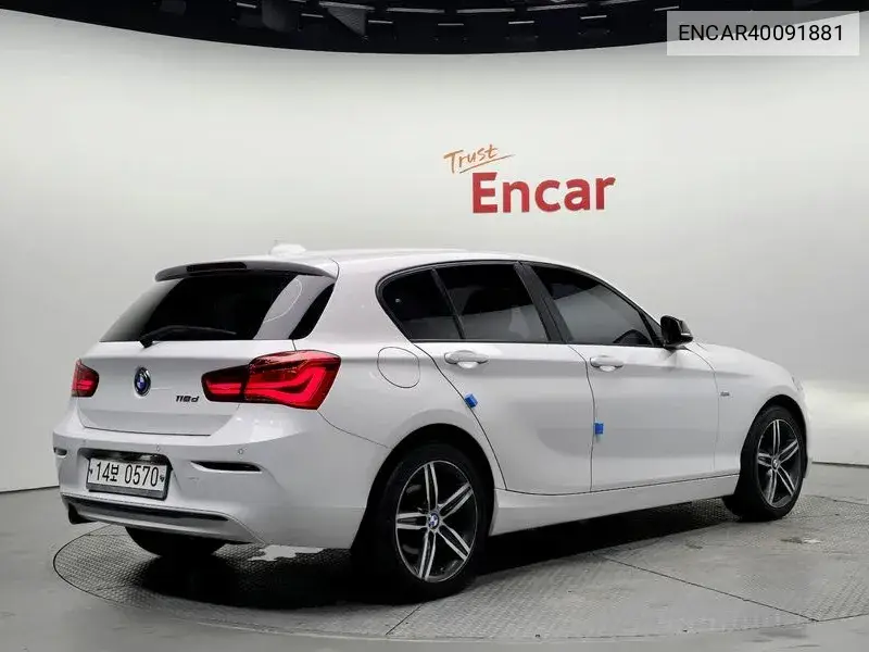 BMW 1Er Ii (F20/F21) 118D Sport 5Door, 2016 VIN: ENCAR40091881 Lot: 40091881