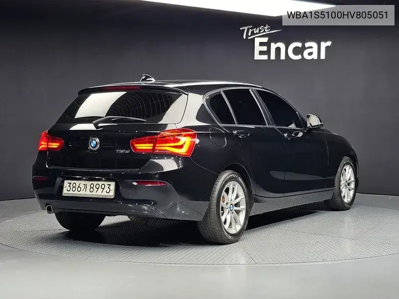1 Series (F20) 118D Joy 5 Door VIN: WBA1S5100HV805051 Lot: 39555479