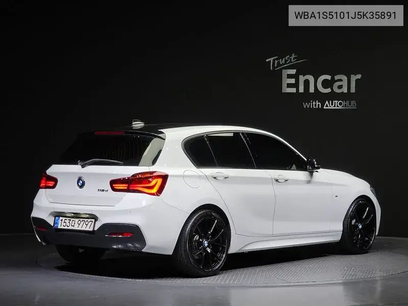 1 Series (F20) 118D M Sports Shadow 5 Door VIN: WBA1S5101J5K35891 Lot: 39622018