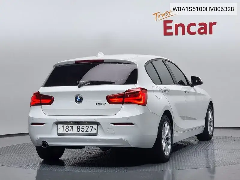 1 Series (F20) 118D Joy 5 Door VIN: WBA1S5100HV806328 Lot: 39855872