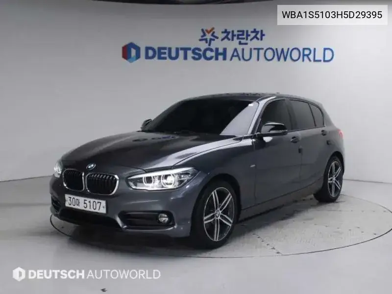 1 Series (F20) 118D Sports 5 Door VIN: WBA1S5103H5D29395 Lot: 39974980